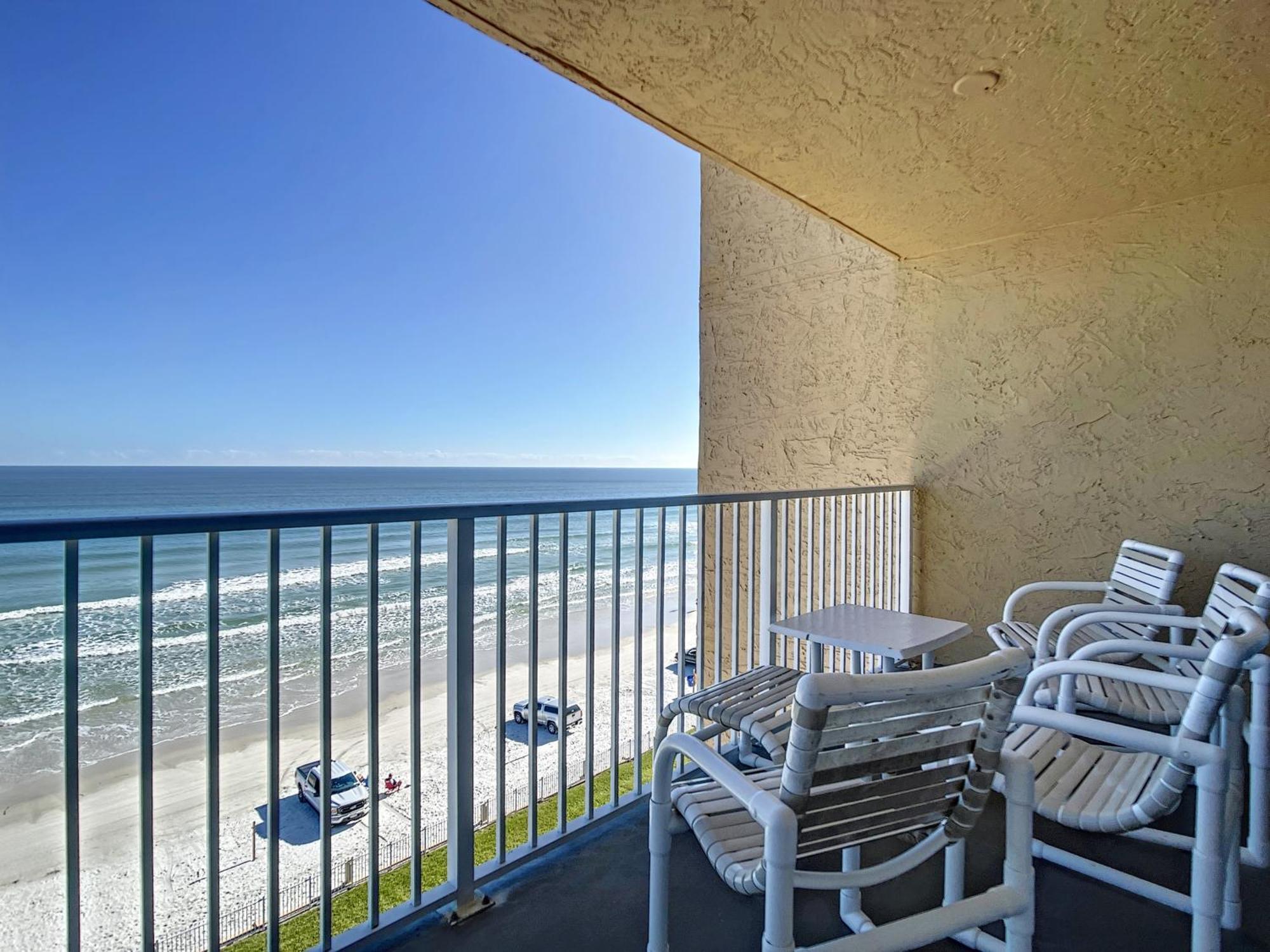 Oceanfront Balcony, Pool, Bbq, Steps To Flagler Ave Villa New Smyrna Beach Buitenkant foto