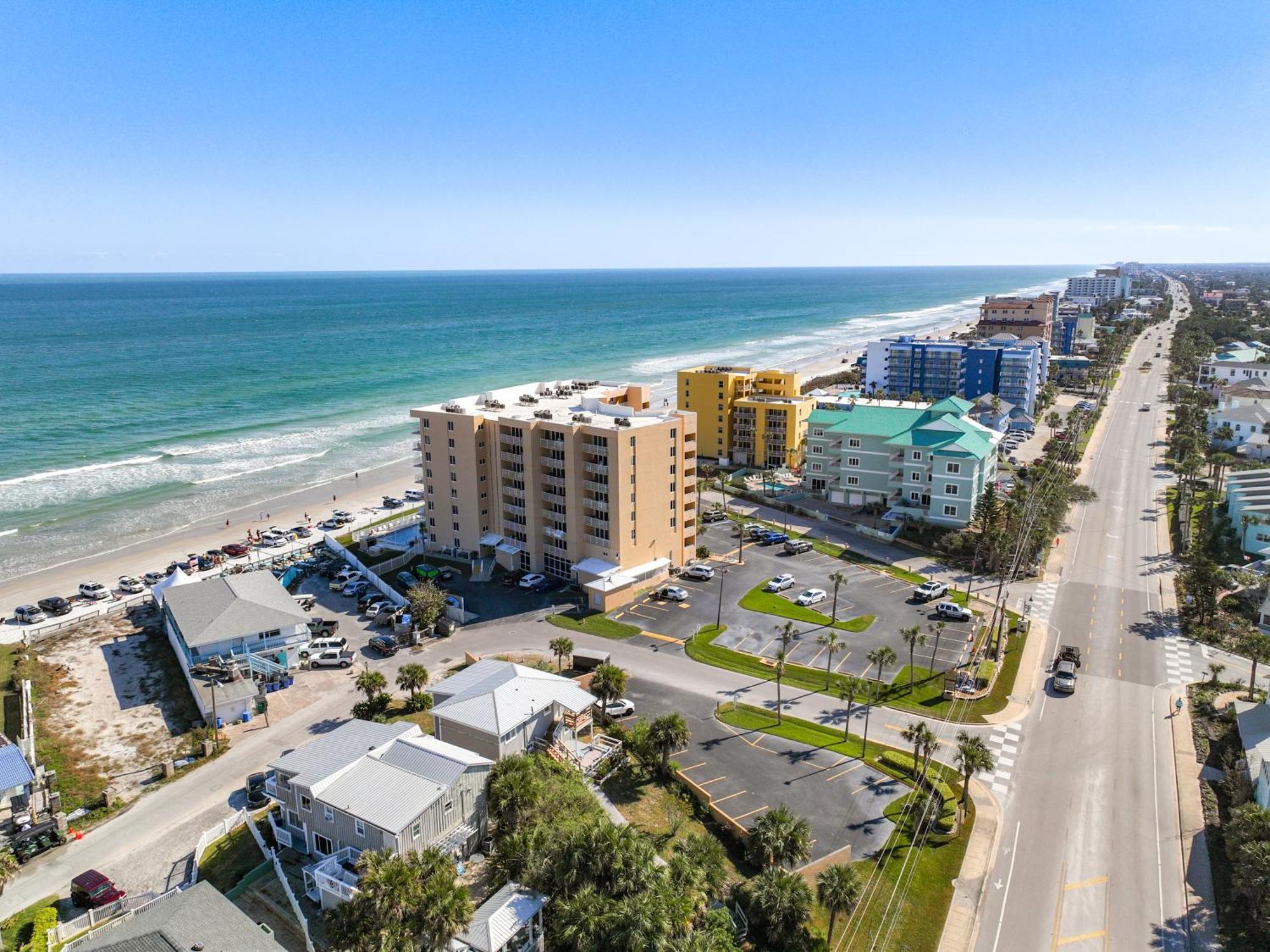 Oceanfront Balcony, Pool, Bbq, Steps To Flagler Ave Villa New Smyrna Beach Buitenkant foto