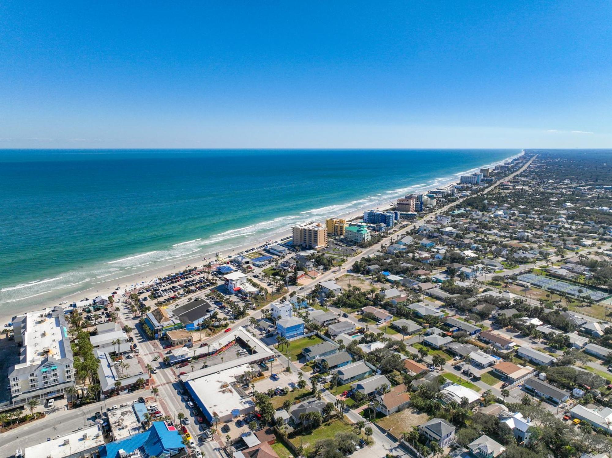 Oceanfront Balcony, Pool, Bbq, Steps To Flagler Ave Villa New Smyrna Beach Buitenkant foto