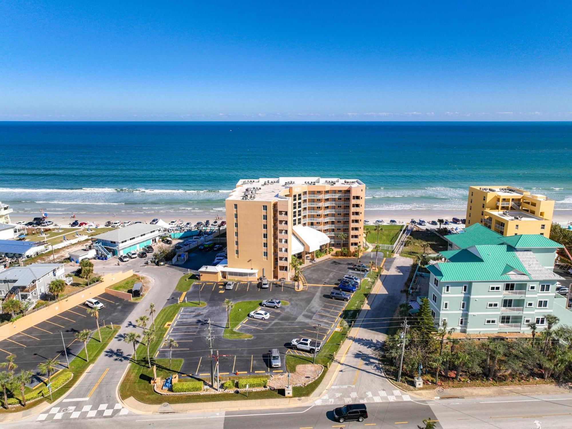 Oceanfront Balcony, Pool, Bbq, Steps To Flagler Ave Villa New Smyrna Beach Buitenkant foto